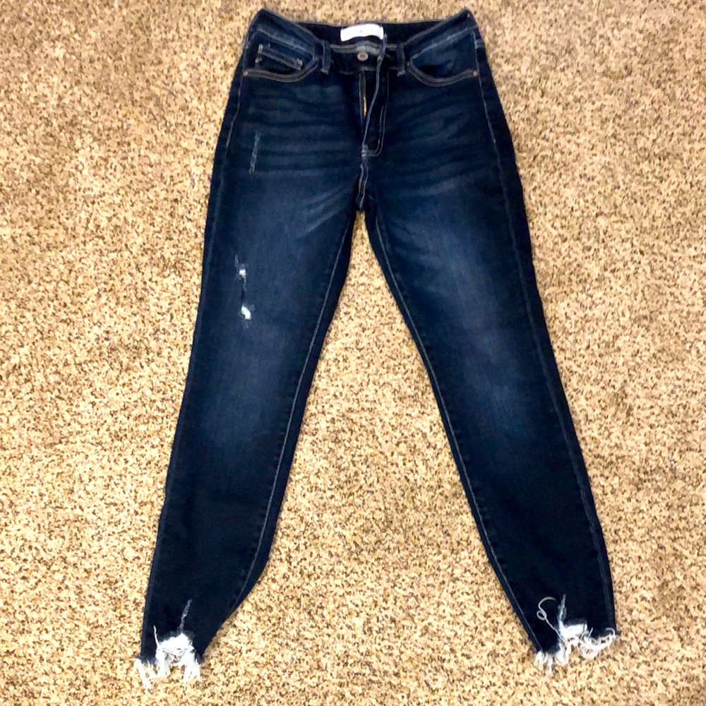 Kancan Aiya High Rise Ankle Skinny Jeans